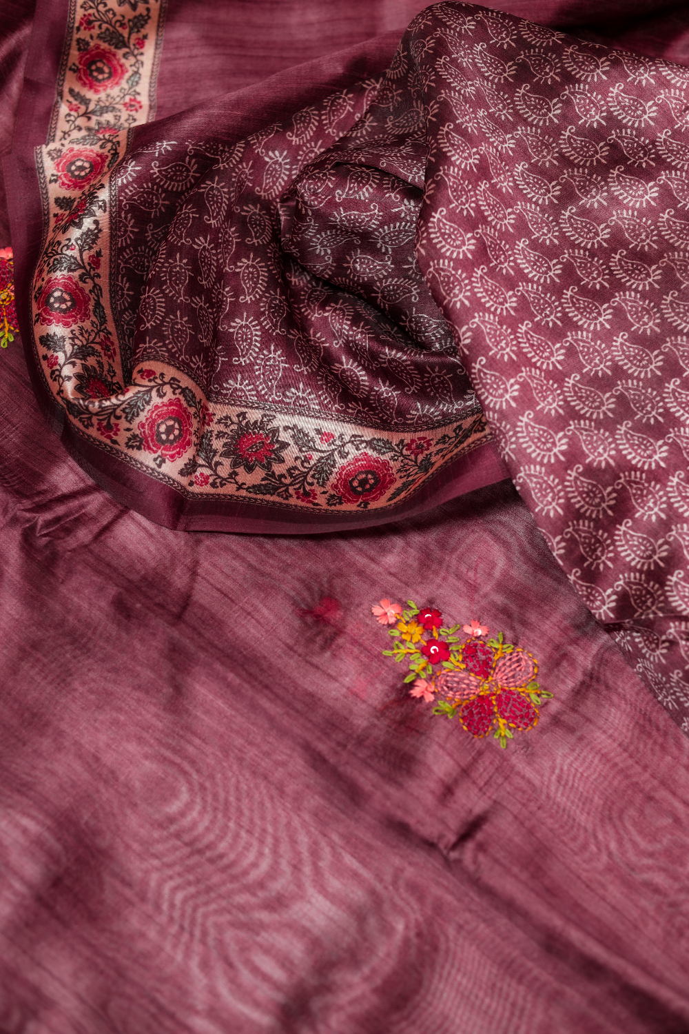 Meher (Purplish-Maroon)