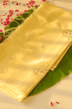 Kora Kismat (Yellow, Zardosi Work)