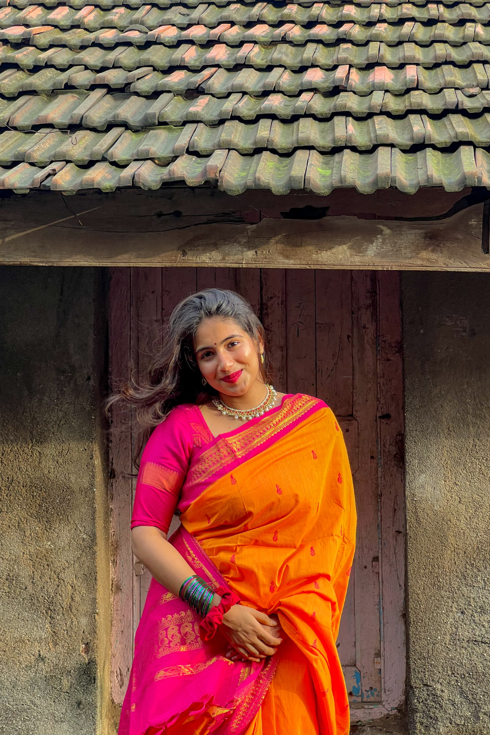 Choudhary (Orange / Pink)