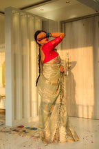 Kora Kismat (Pista, Zardosi Work)
