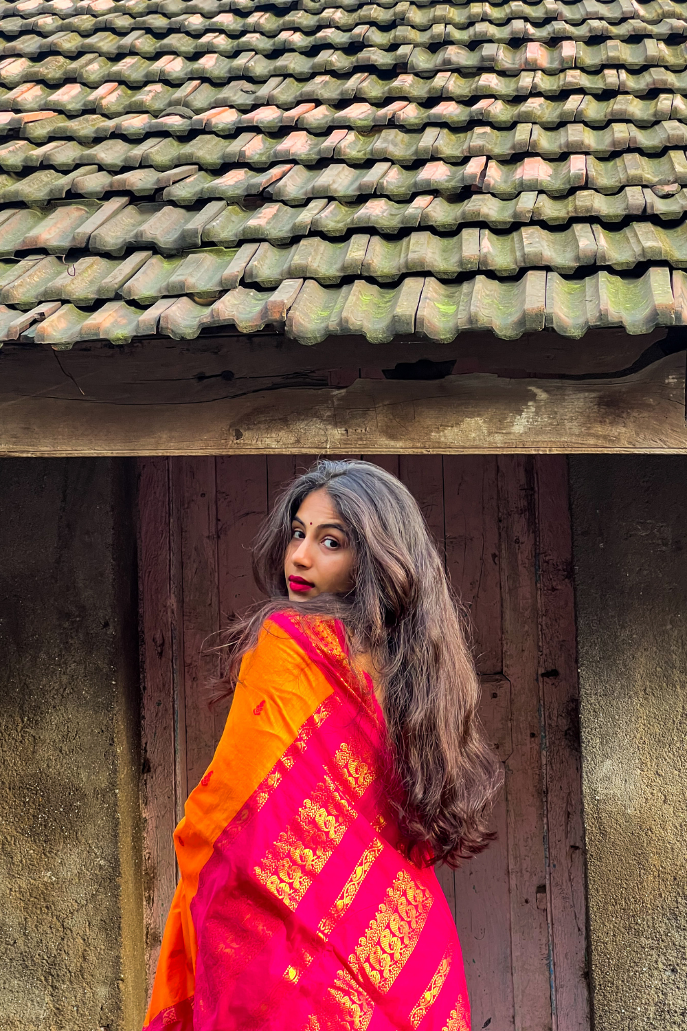 Choudhary (Orange / Pink)