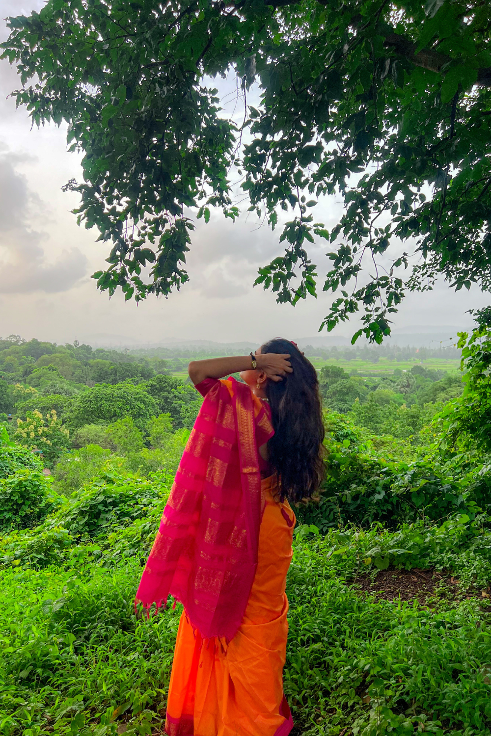 Choudhary (Orange / Pink)